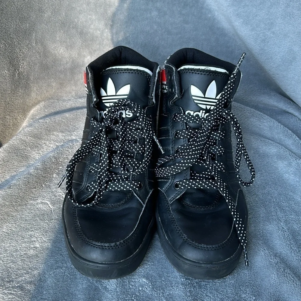 Adidas Hard Court High J Transmission Pack Black Sneakers - Picture 9 of 16